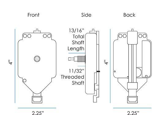 ISI High Torque AA Pendulum Motor