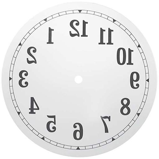 Reverse Time Movement Dials