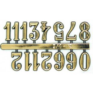 Set of 12 Arabic Numbers