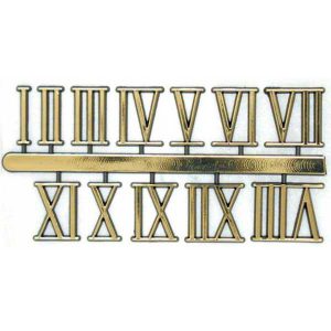 Set of 12 Roman Numbers