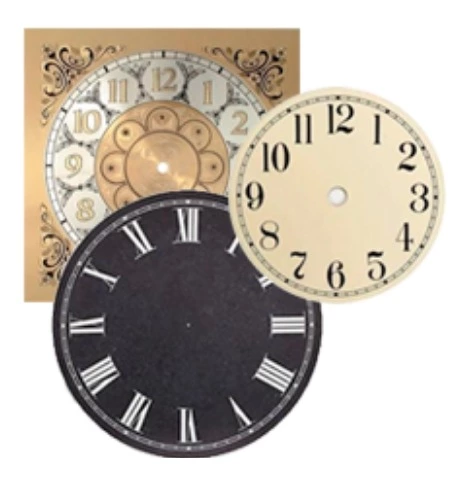 Clock Parts Movements Motors Dials Hands and Clock Kits